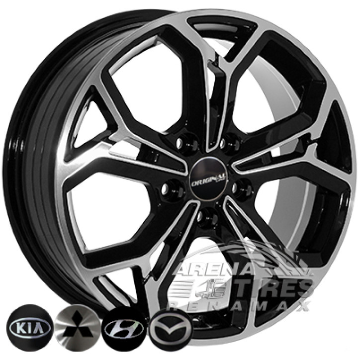 ZF FE190 6.5x16 5x114.3 ET42.5 DIA67.1 BMF