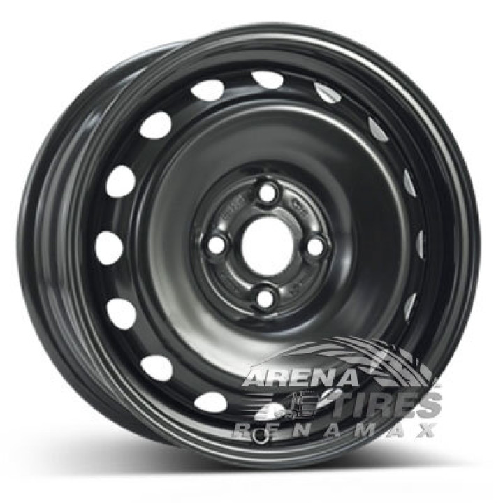 Steel Trebl X40039 5.5x15 4x100 ET45 DIA54.1 Black