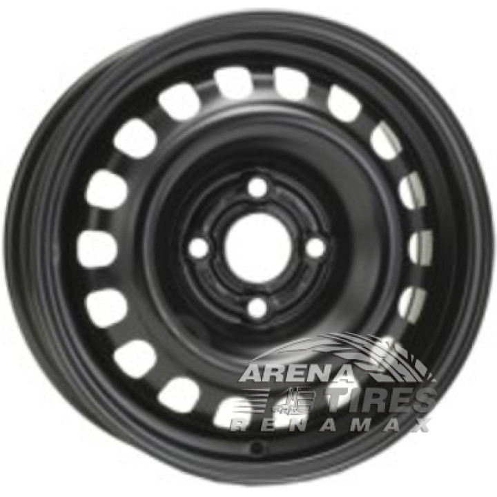 ALST (KFZ) 6515 Opel 5.5x14 4x100 ET39 DIA56.5 Black