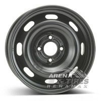 ALST (KFZ) 8055 Peugeot 6x15 4x108 ET23 DIA65 Black