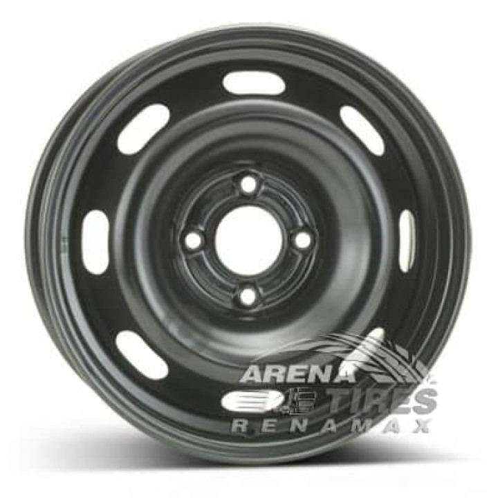 ALST (KFZ) 8055 Peugeot 6x15 4x108 ET23 DIA65 Black