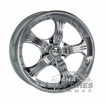 Kosei WK 155 7.5x17 5x100/112 ET35 DIA73.1 Chrom