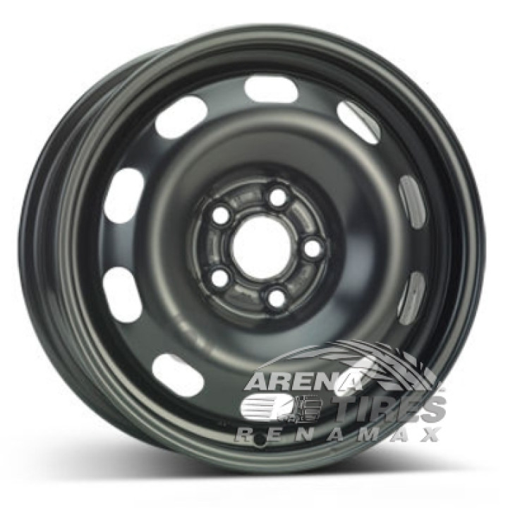 ALST (KFZ) 8380 Volkswagen 6x15 5x100 ET38 DIA57 Black
