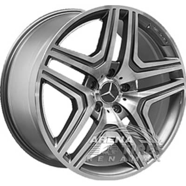 Replica Mercedes (MR975) 10x21 5x130 ET50 DIA84.1 GMF