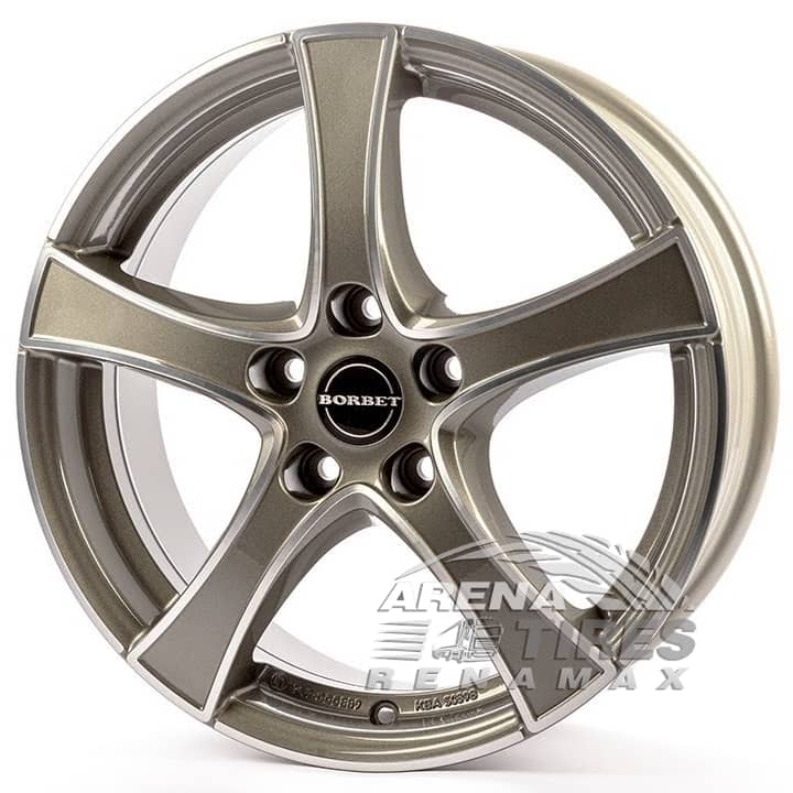 Borbet F2 6.5x17 5x112 ET41 DIA57.1 GSP