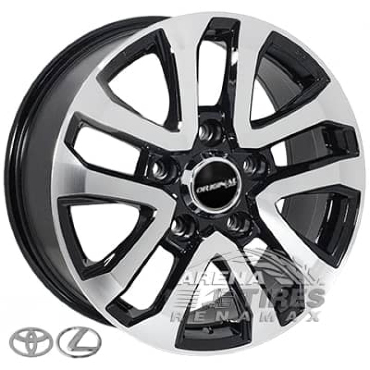 Zorat Wheels BK5118 8x18 5x150 ET45 DIA110.2 BP