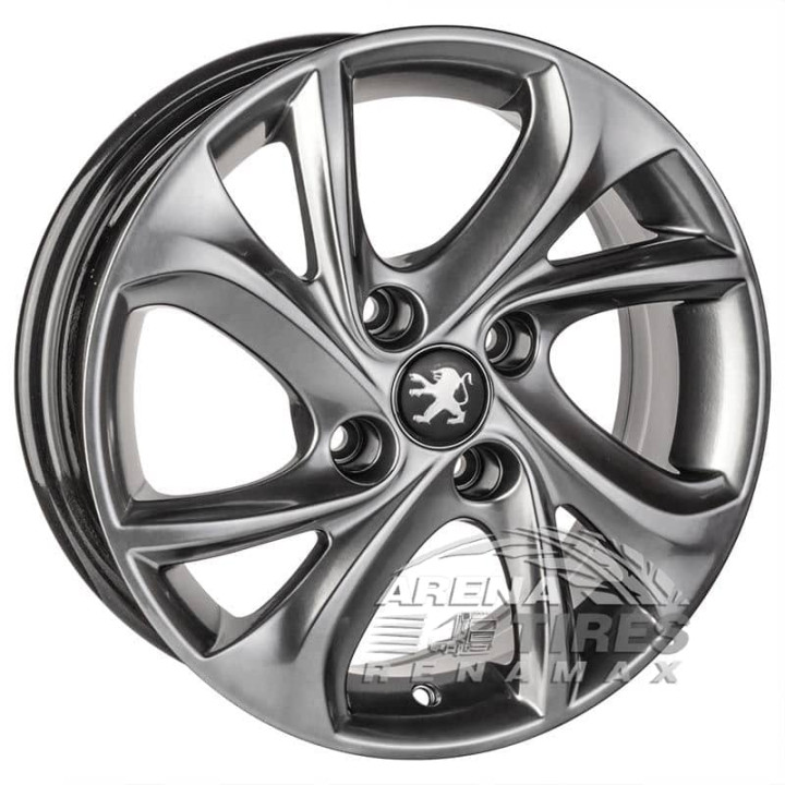 Replica Peugeot PG4007 6x15 4x108 ET23 DIA65.1 HB