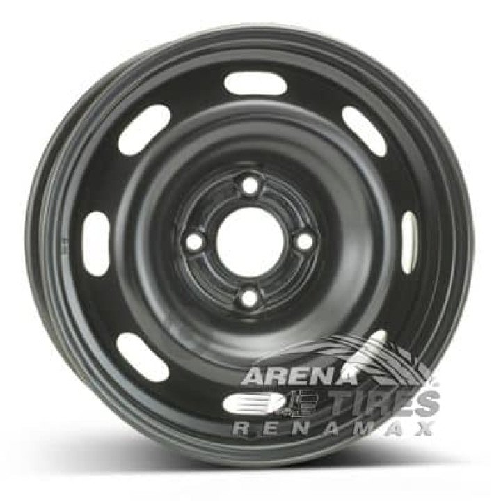 ALST (KFZ) 8055 Peugeot 6x15 4x108 ET23 DIA65 Black