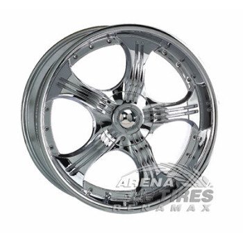 Kosei WK 155 7.5x17 5x100/112 ET35 DIA73.1 Chrom