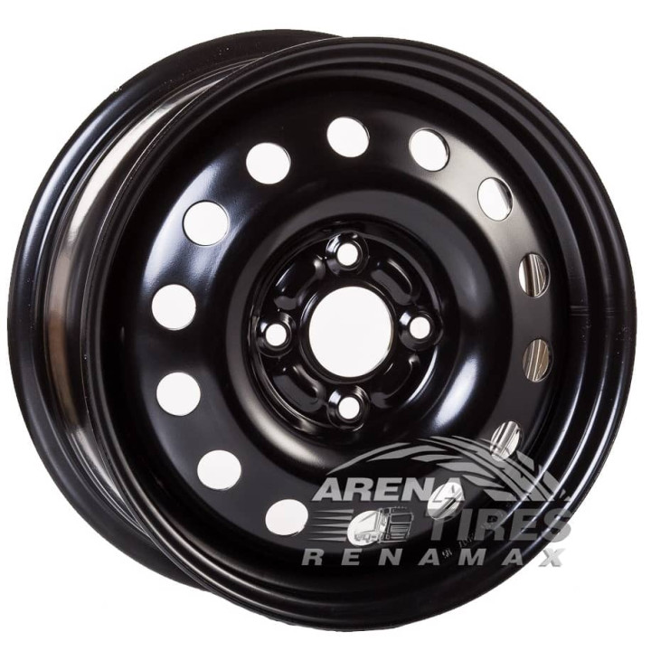 Kapitan Dacia Logan 5.5x14 4x100 ET43 DIA60.1 Black