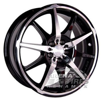 Racing Wheels H-410 7x17 5x112 ET40 DIA73.1 BK/FP