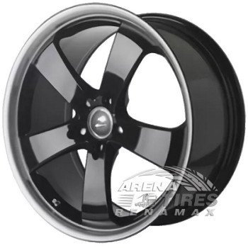 Stilauto Futura 7.5x17 5x112 ET40 DIA66.5 Black