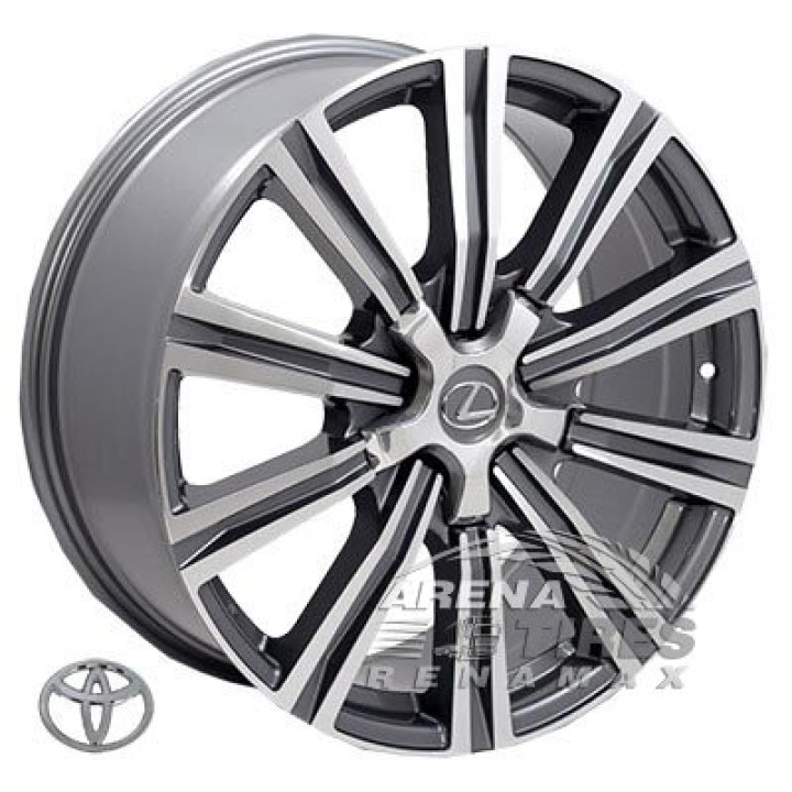 Zorat Wheels BK5089 8x18 5x150 ET45 DIA110.2 GP