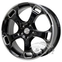Skad Фараон 7x18 5x112 ET38 DIA66.6 Алмаз черн