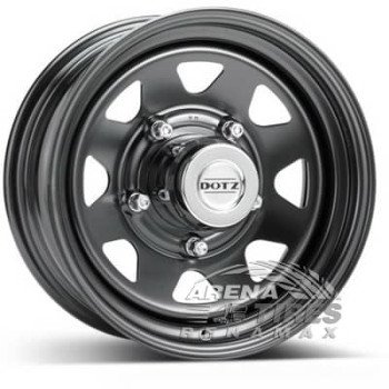 Dotz Pharao 6x15 5x139.7 ET45 DIA110 Black
