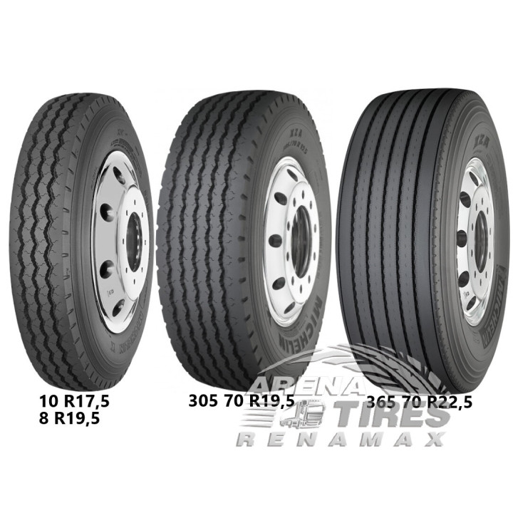 Michelin XZA (прицепная) 12.00 R24 156/153L